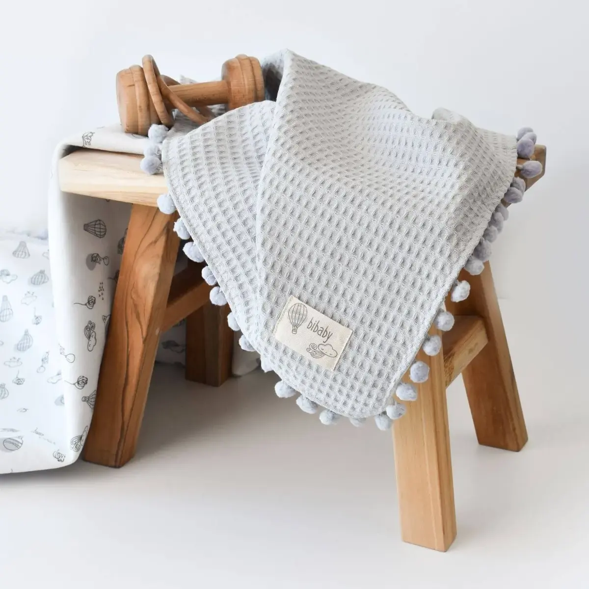 Bibaby Battaniye Pike Gri