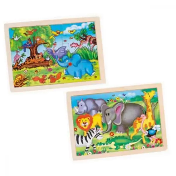 Bu-Bu Ahşap Puzzle 21x29 cm