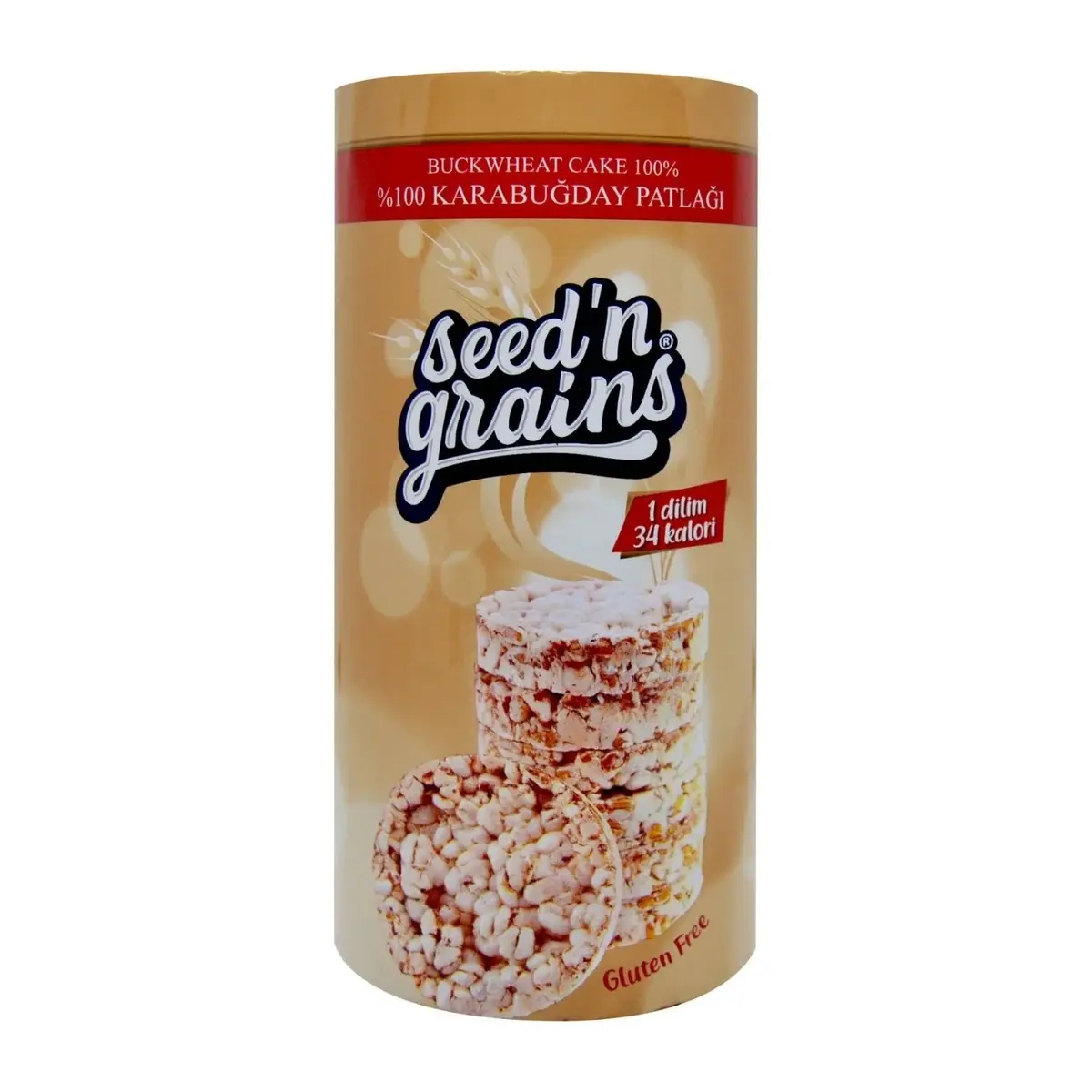 Seed'N Grains  % 100 Karabuğday Patlağı 125 gr