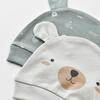 Bibaby Organik Şapka 2li Hug Me Bear Yeşil