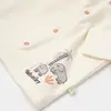 Bibaby Organik 2li Takım Hello Safari Ekru - Kiremit