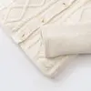 Bibaby Hırka Triko Desenli Welsoftlu Ekru