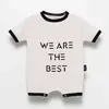 Moi Noi We Are The Best Baskılı Şortlu Tulum Gri