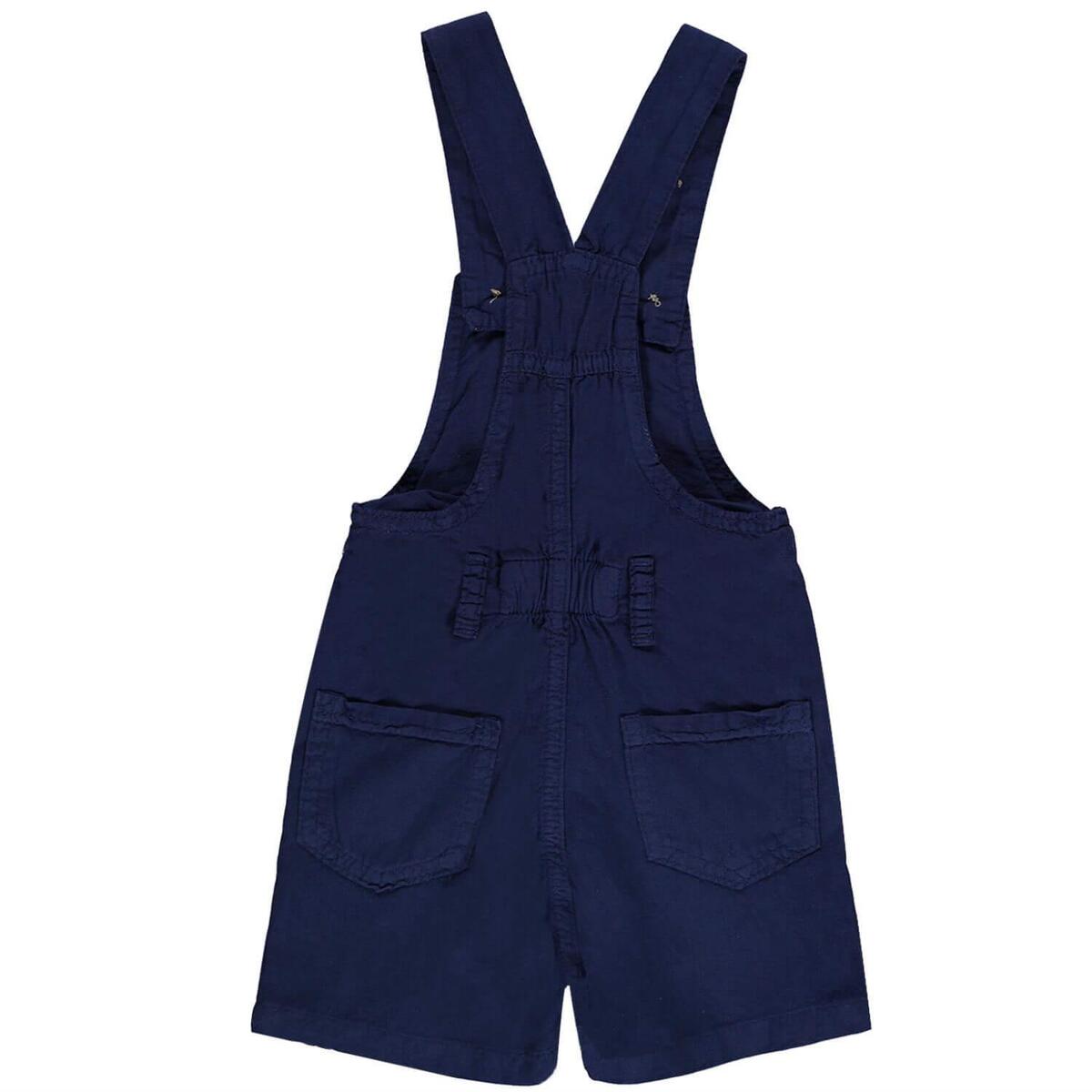 Overdo Salopet Takım Şort Tshirt Lacivert