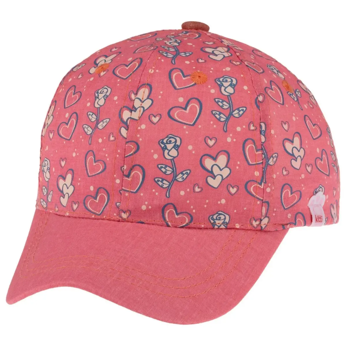 Kitti Şapka 1-3 Yaş Mercan Kitti Şapka 1-3 Yaş Mercan