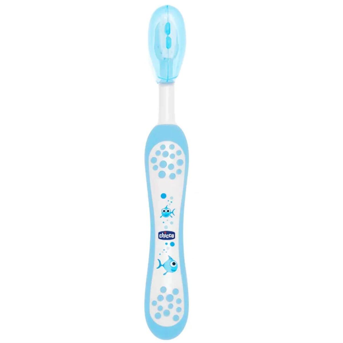 Chicco Bebek Diş Fırçası 6+ Ay Açık Mavi