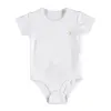 Bibaby Organik Body Kısa Kol Basic Beyaz