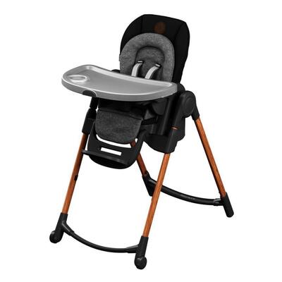 Maxi Cosi Minla Ahşap Mama Sandalyesi Essential Graphite