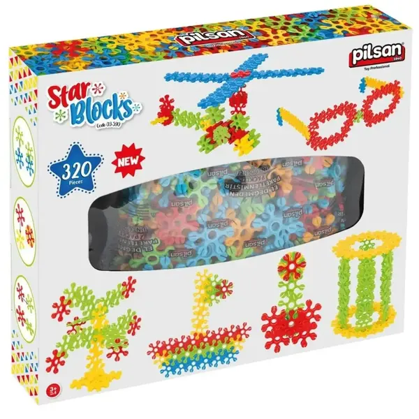 Pilsan Yıldız Bloklar 320 Parça
