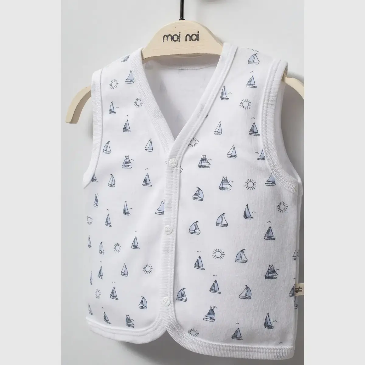 Moi Noi Yelek 2li Captain Mavi