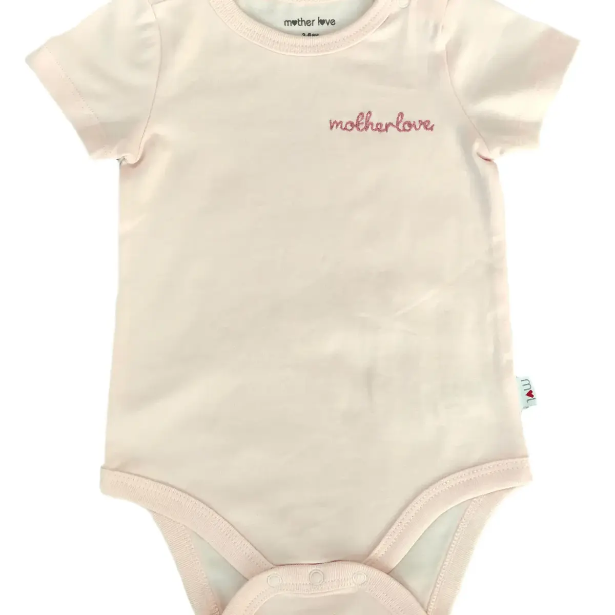 Mother Love Body Kısa Kol Basic Pembe