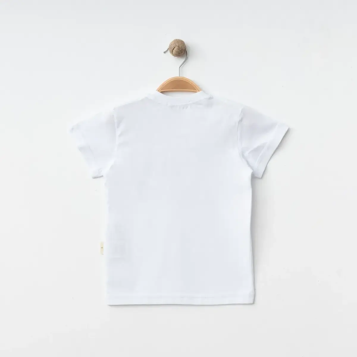 Bebolly T-Shirt Goose And Gander Baskılı Beyaz