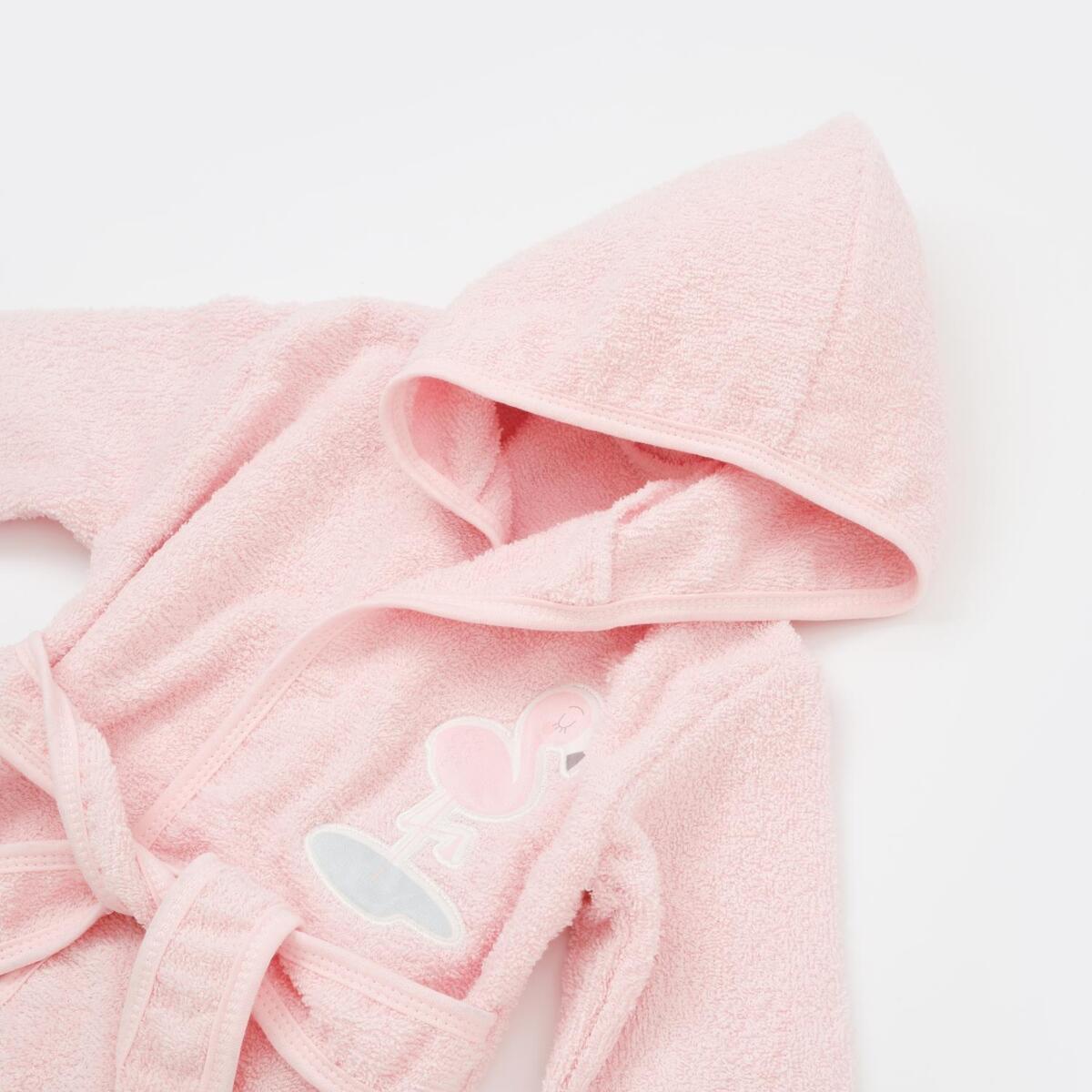 Bibaby Bornoz Takımı Flamingo Pembe