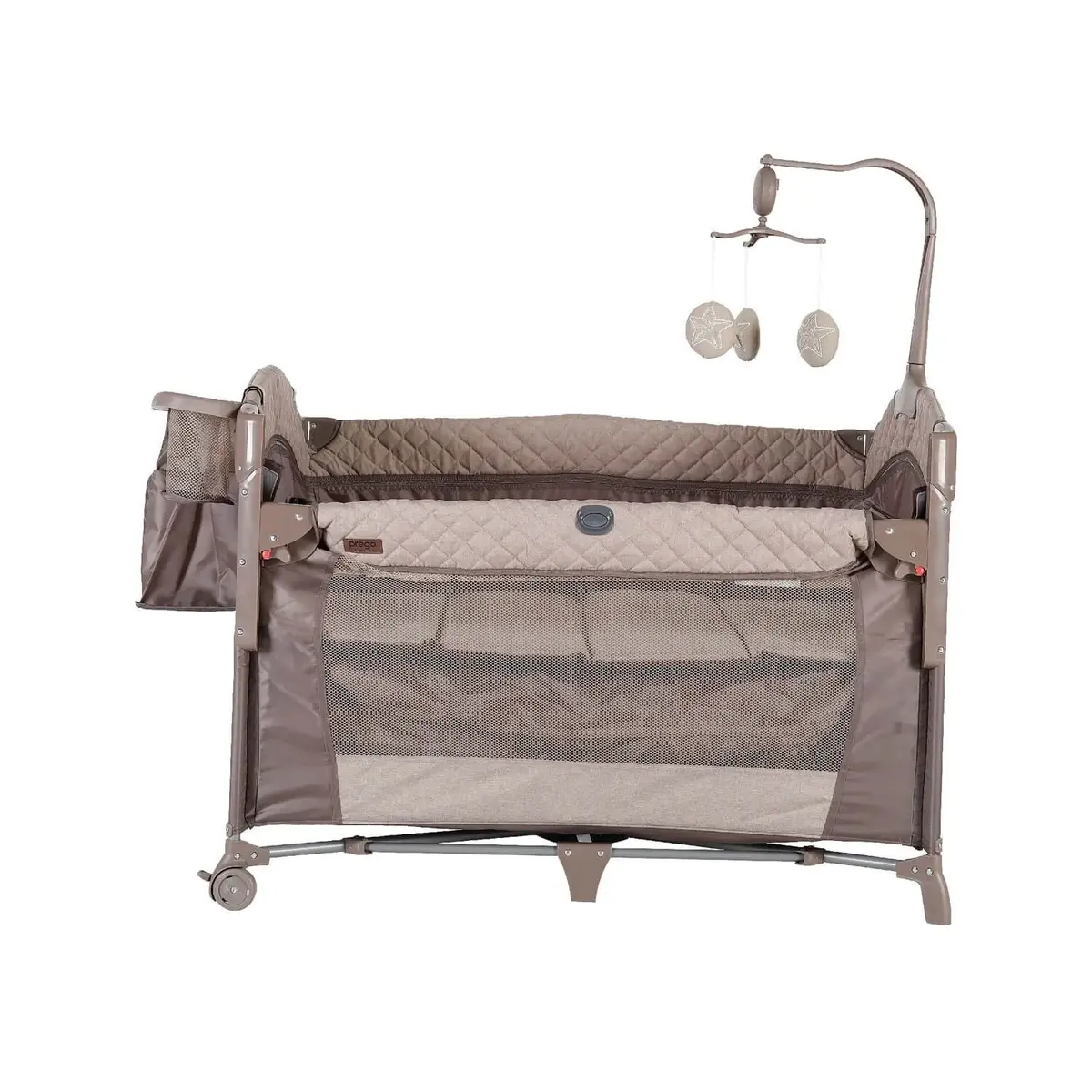 Prego 8023 Miami Anne Yanı Oyun Parkı 70x110 cm Bej
