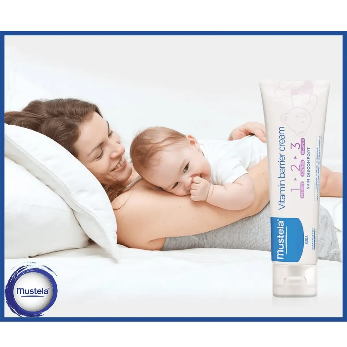 Mustela Vitamin Bariyer 1-2-3 Bebek Pişik Kremi 50 ml x 3 Adet