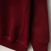 Winimo Sweatshirt Parçalı Basic Bordo
