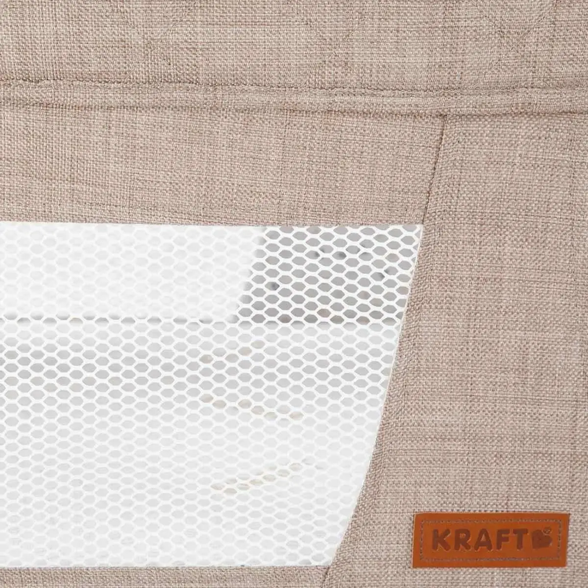 Kraft Astra 2 In 1 Anne Yanı Beşik Bej