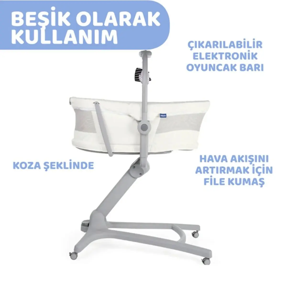Chicco Baby Hug 4 in 1 Air Ana Kucağı White Snow