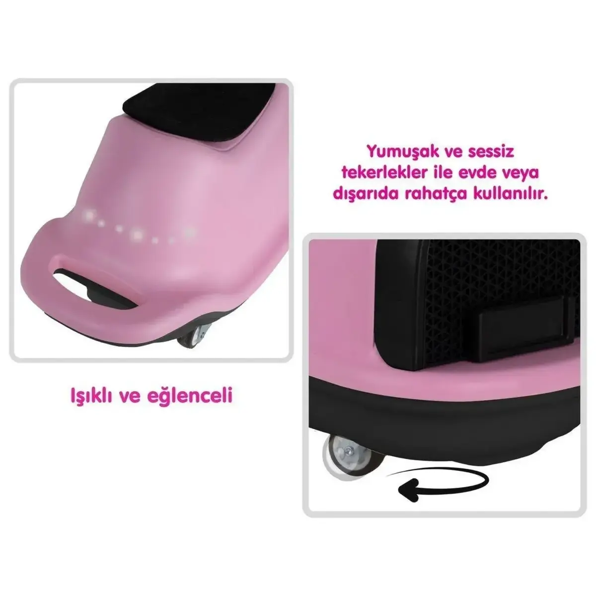 İlk Arabam Turbo Bingit Araba Pembe