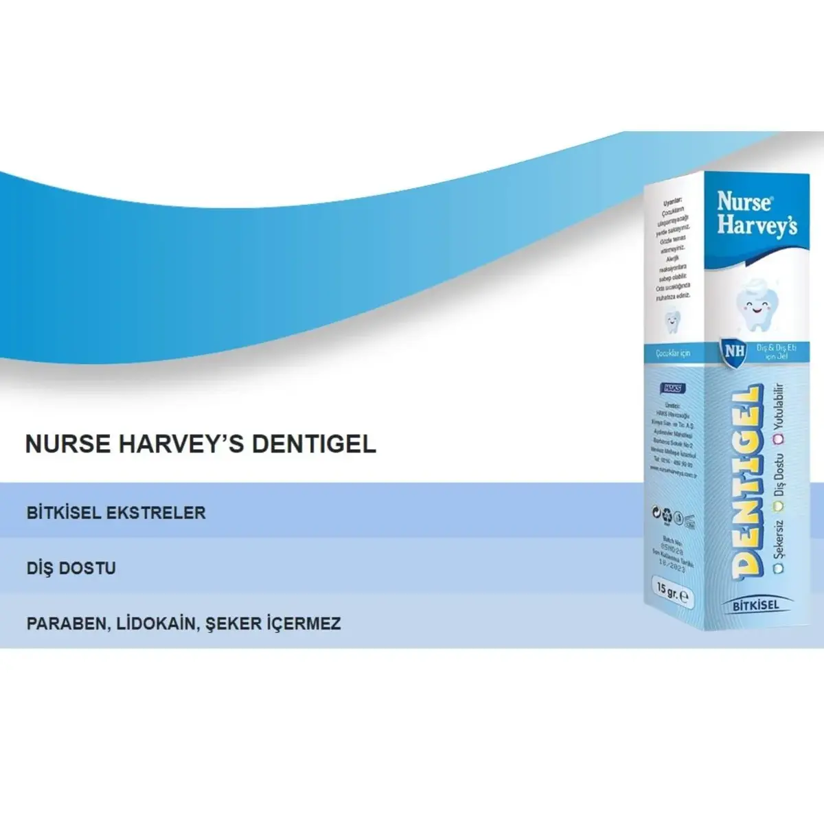 Nurse Harveys Dentigel 15 gr