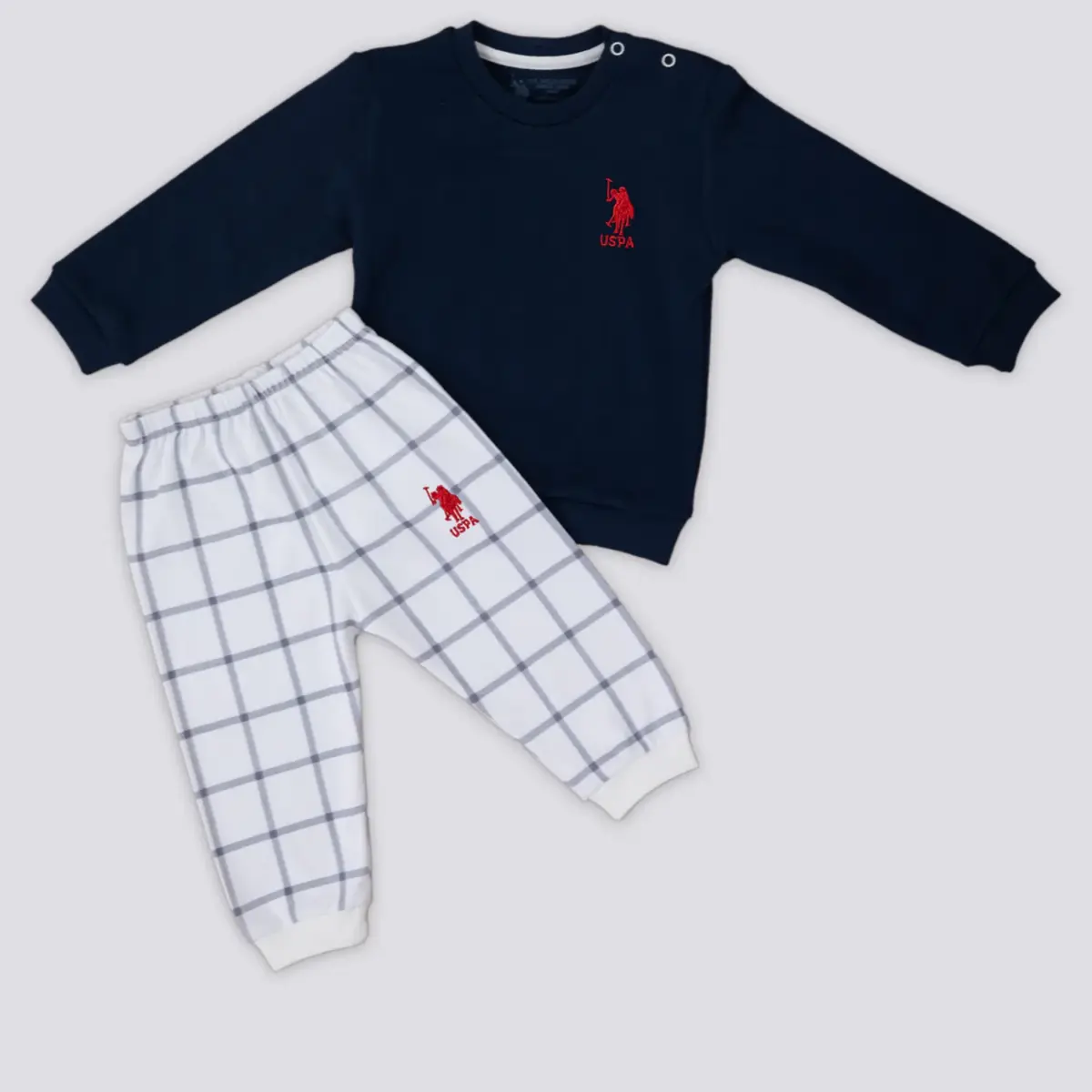 U.S. Polo 2li Takım Sweatshirt Lacivert