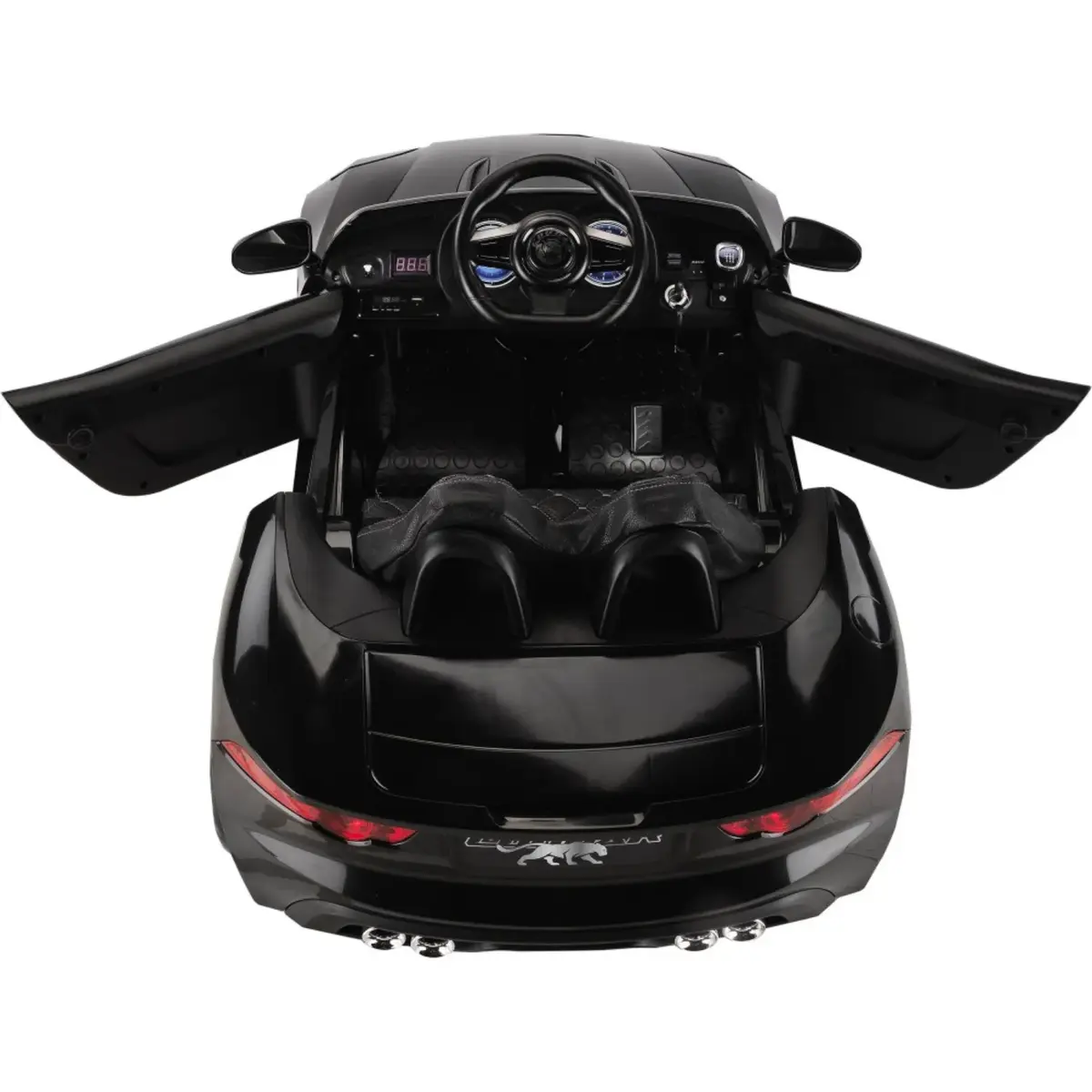 Babyhope Cougar Akülü Araba 12V Siyah