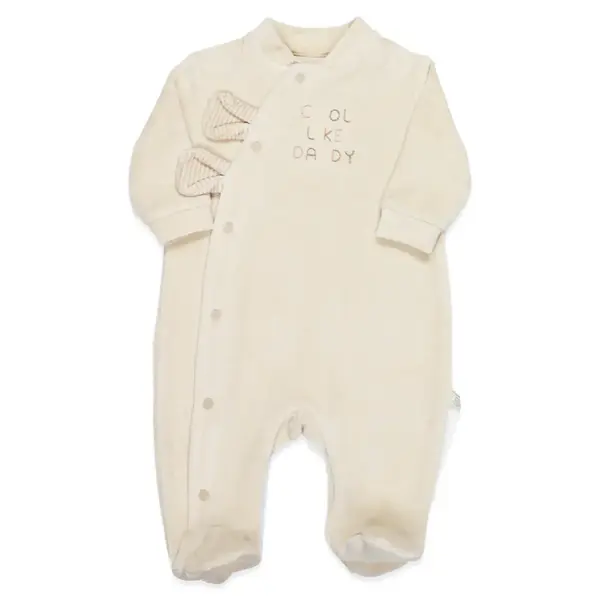 Bistyle Tulum Kadife Cool Daddy Açık Bej