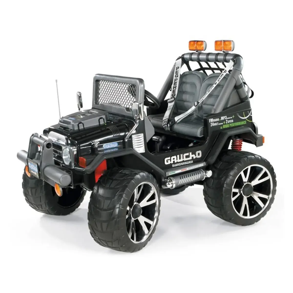 Peg Perego Akülü Araba Gaucho Süper Power 24 Volt