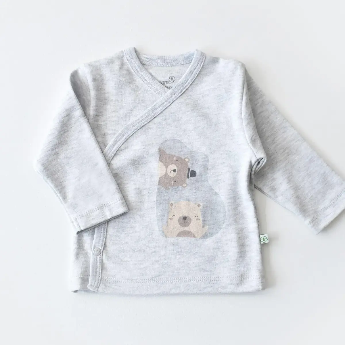 Bibaby Organik Hastane Çıkışı 10lu Hug Me Bear Kar Melanj