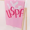 U.S Polo Battaniye Toz Pembe