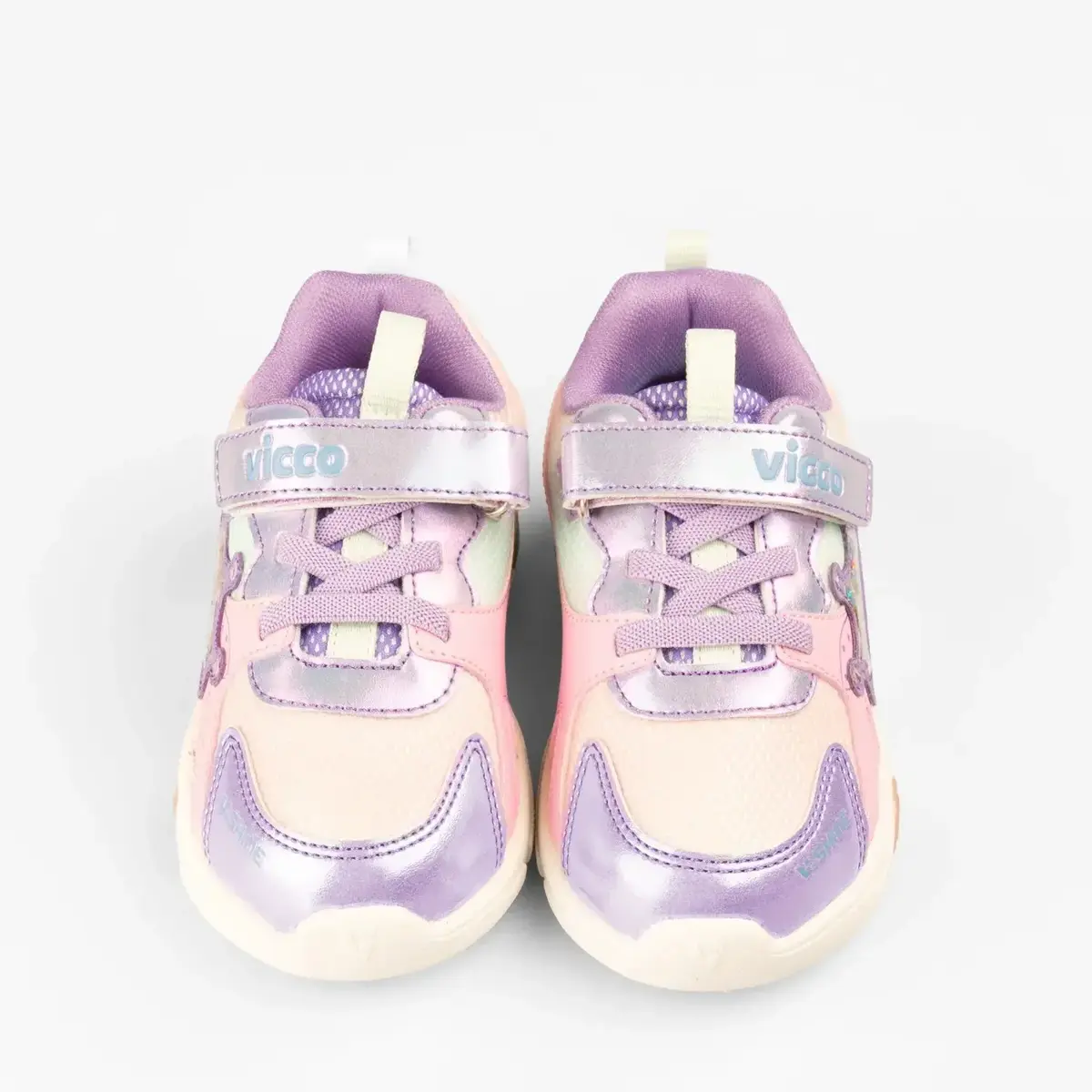 Vicco Queen Ayakkabı Spor Patik Işıklı Phylon Lila