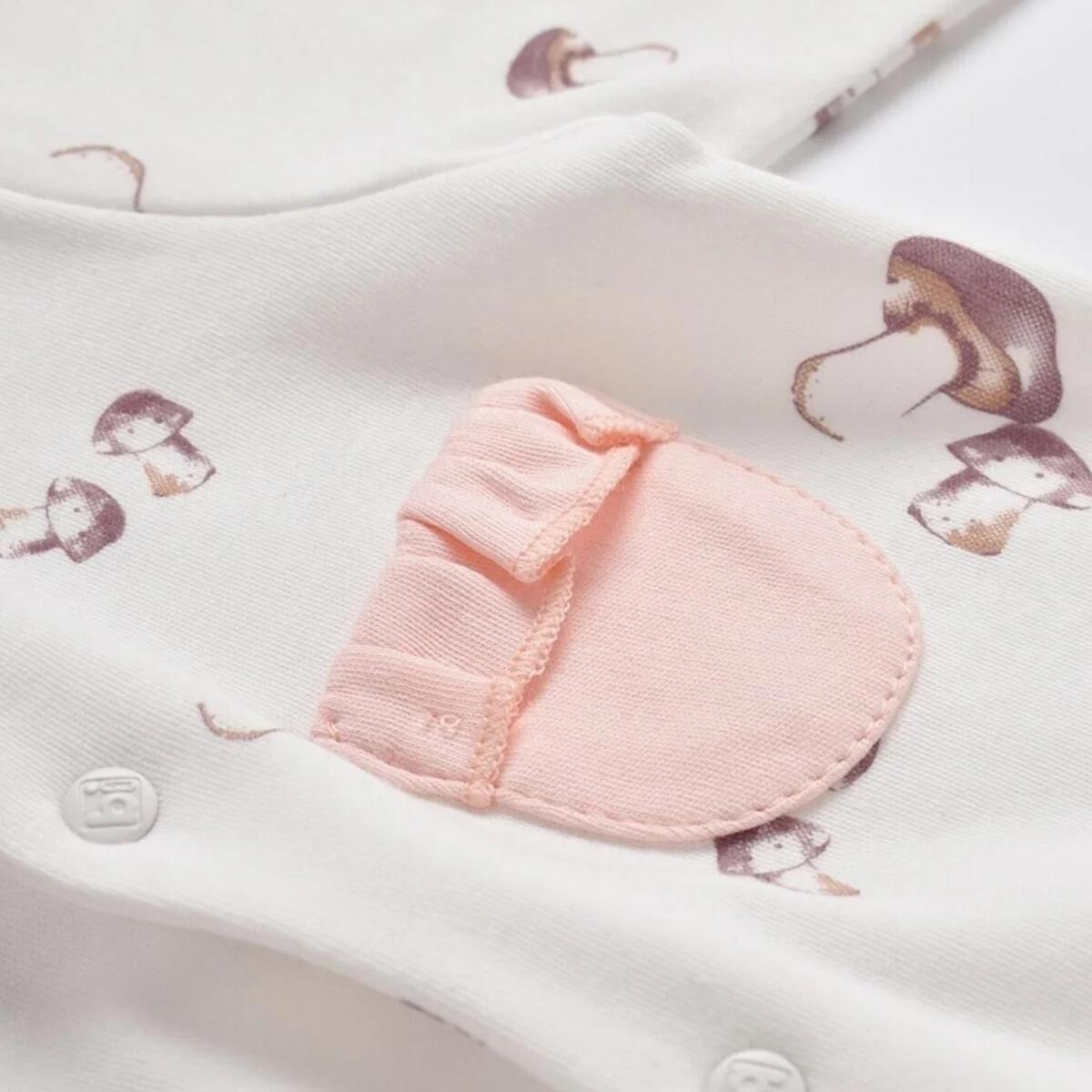 Bibaby Tulum Çoraptolon Bonny Mushroom Pembe