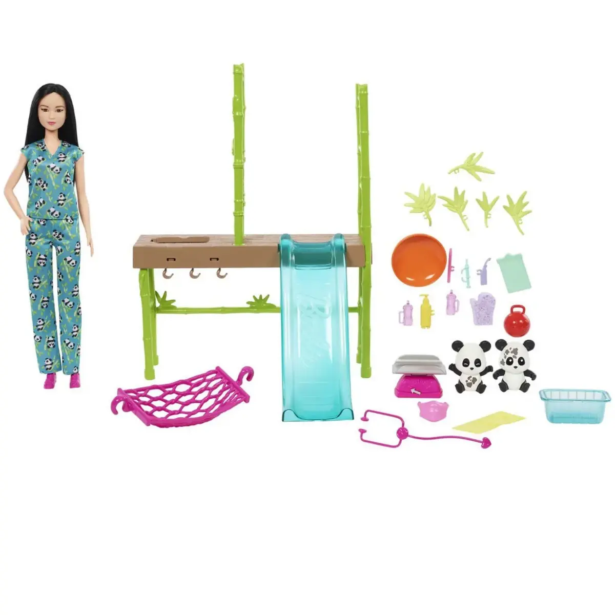 Barbie Panda Bakımı Oyun Seti
