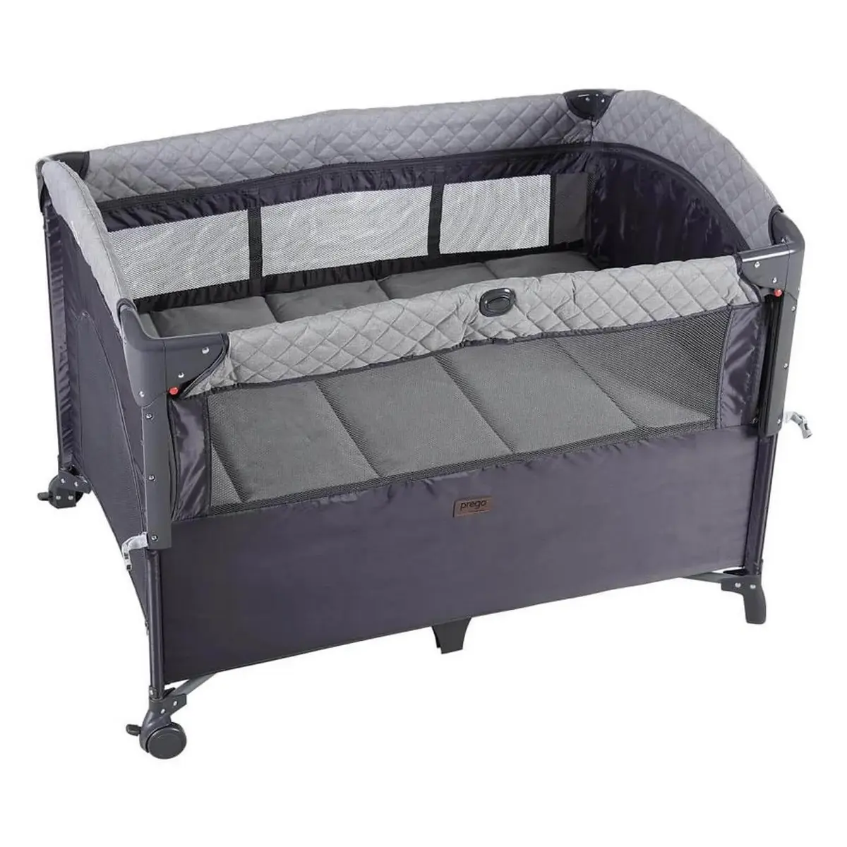 Prego 8041 Miami Basic Anne Yanı Oyun Parkıı 70x110 cm Gri