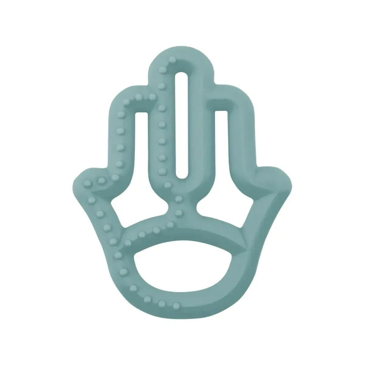 OiOi Annenin Eli Diş Kaşıyıcı 3+ Ay Aqua Green