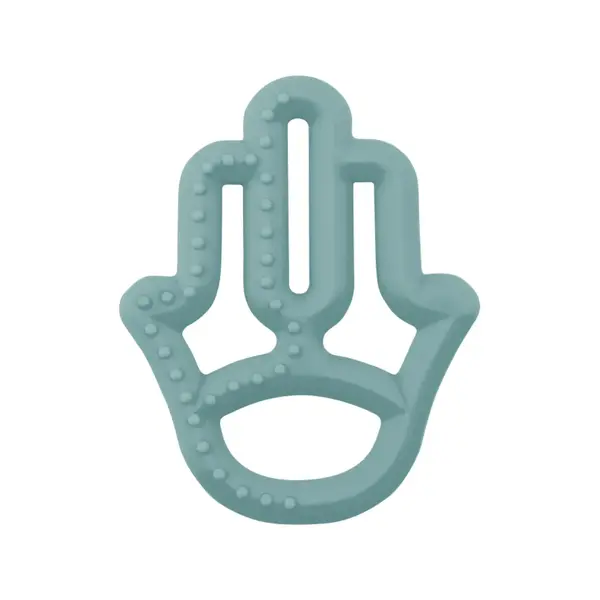 OiOi Annenin Eli Diş Kaşıyıcı 3+ Ay Aqua Green