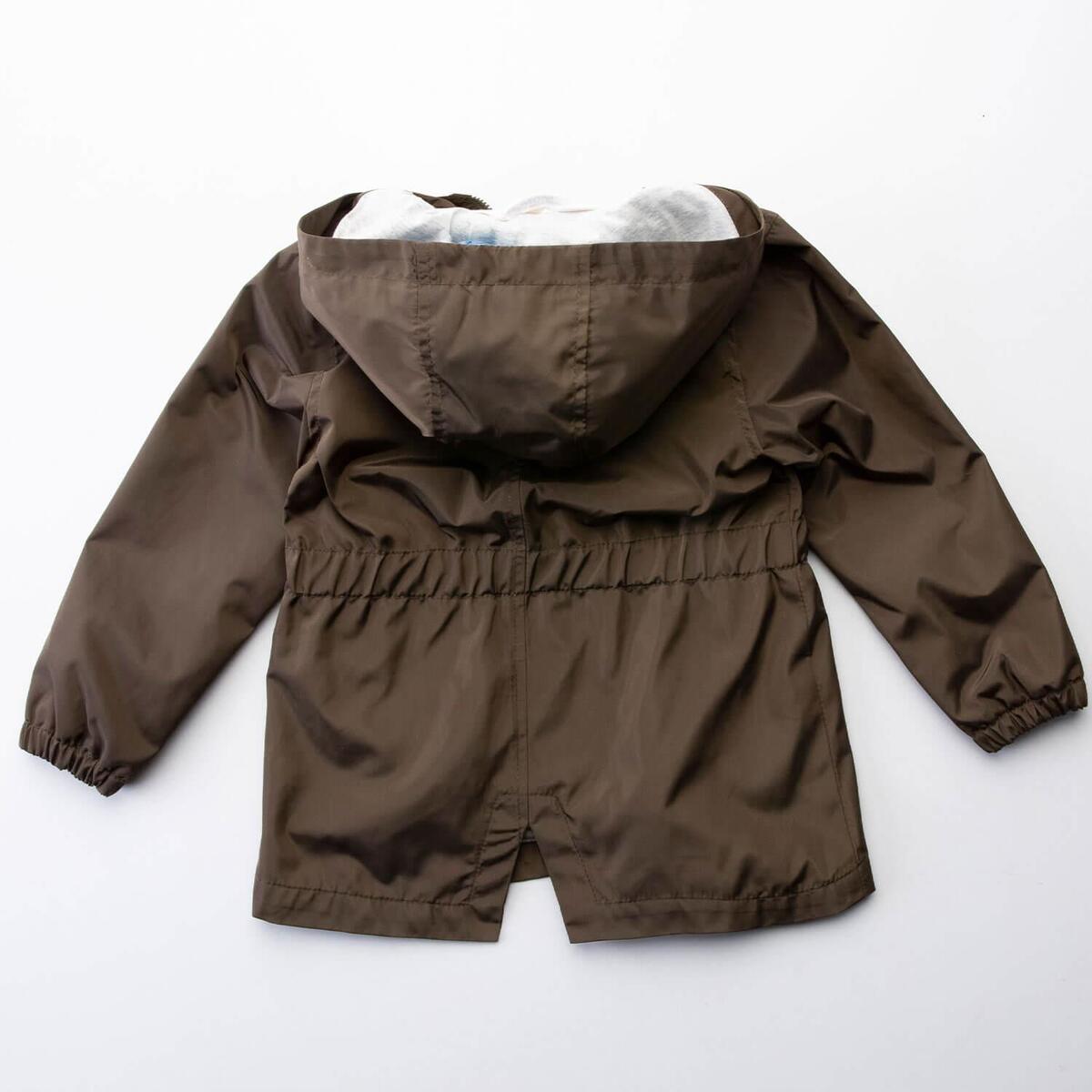 Midimod Yağmurluk Ponponlu Haki