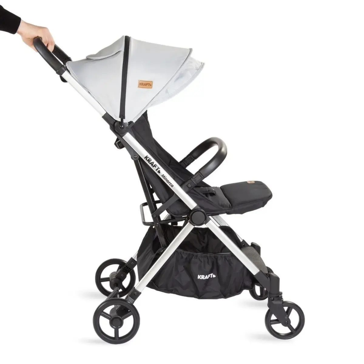 Kraft Minorca Bebek Arabası Grey Melange