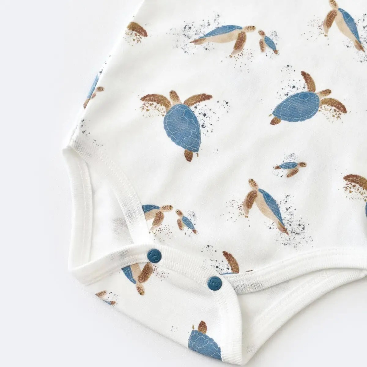 Bibaby Organik Tulum Takımı Tüllü Caretta In Live Taş - İndigo