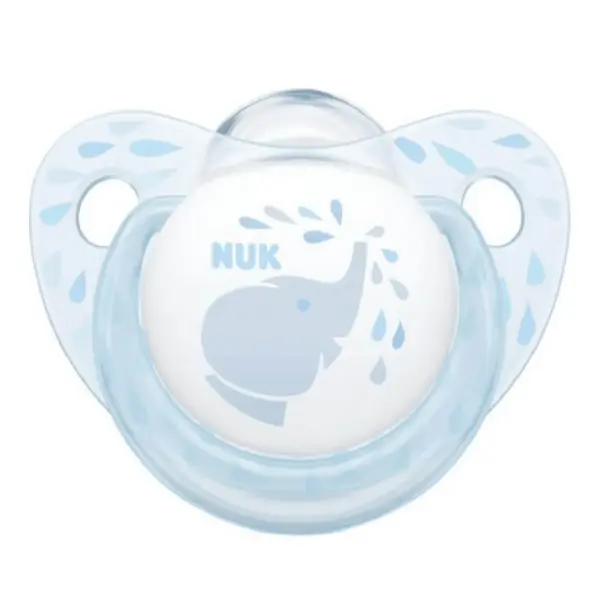 Nuk Baby Blue Saklama Kutulu Silikon Uyku Emziği 0+ Ay