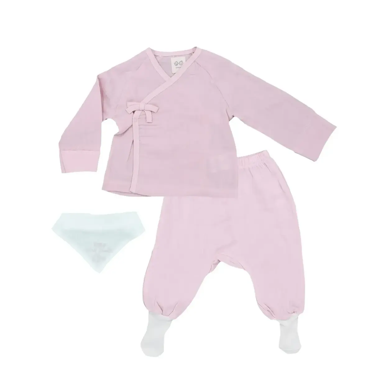 Andy Wawa Zıbın Takımı 3lü Müslin Baby Home Pembe Andy Wawa Zıbın Takımı 3lü Müslin Baby Home Pembe