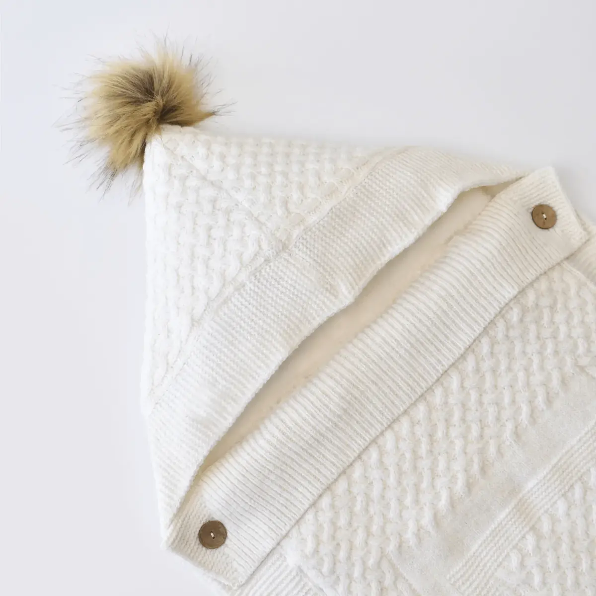 Bibaby Kundak Triko Elegance Ekru