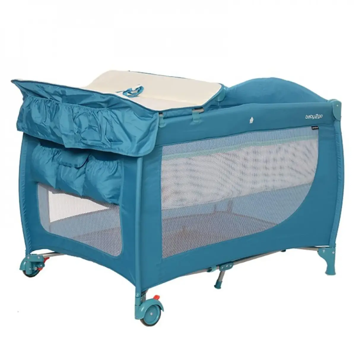 Baby2Go Puffy  Oyun Parkı 70x110 cm Yeşil
