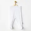Andy Wawa Pantolon Patikli Jacquard Basic Beyaz