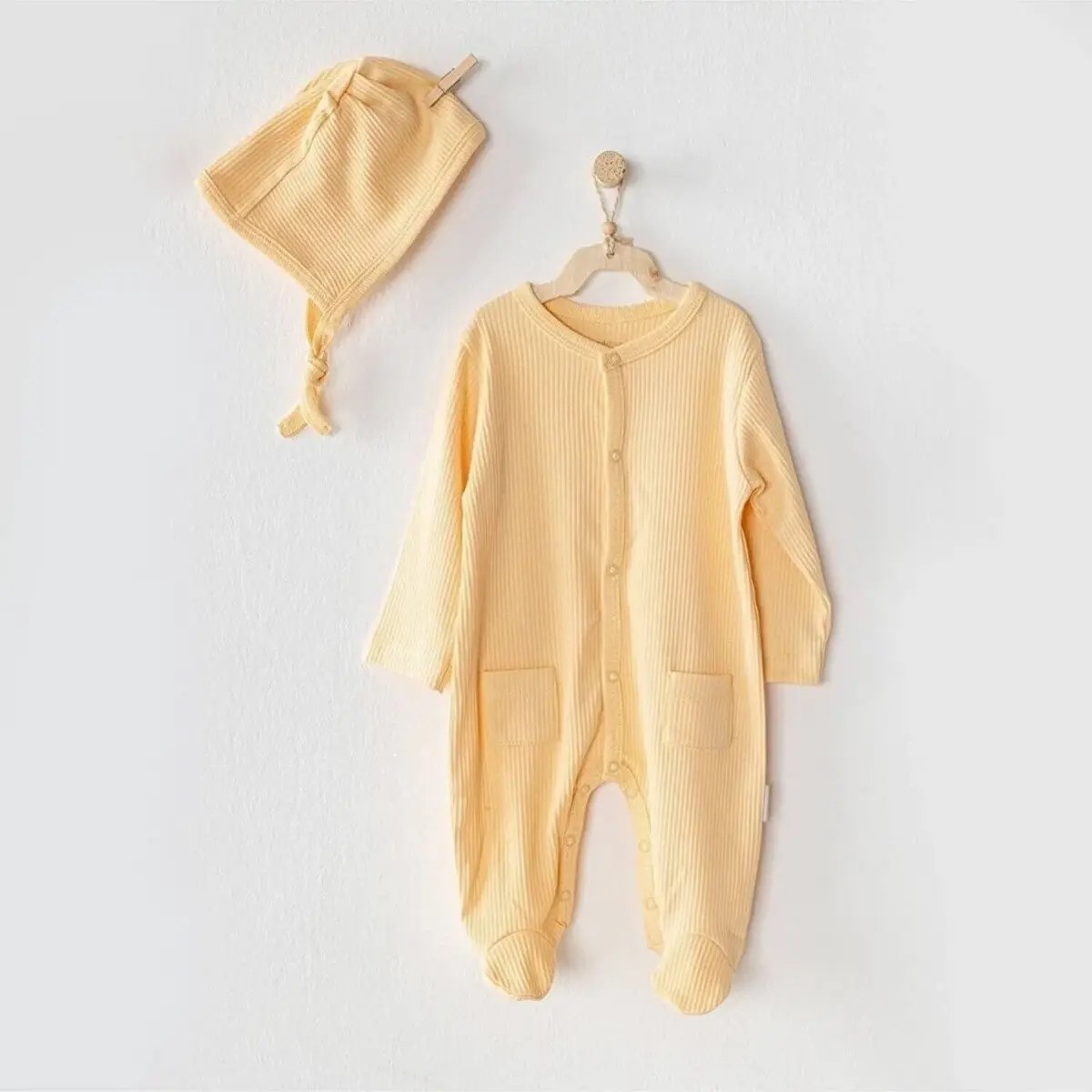 Andy Wawa Tulum Şapka Takım Modal Sarı Andy Wawa Tulum Şapka Takım Modal Sarı