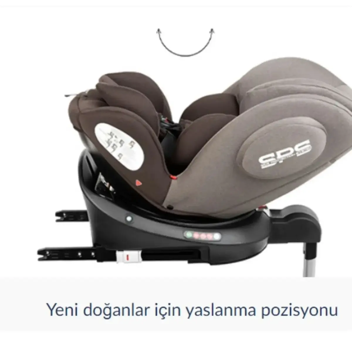 Kikka Boo Ronda Isofixli Oto Koltuğu 0-36 Kg Brown