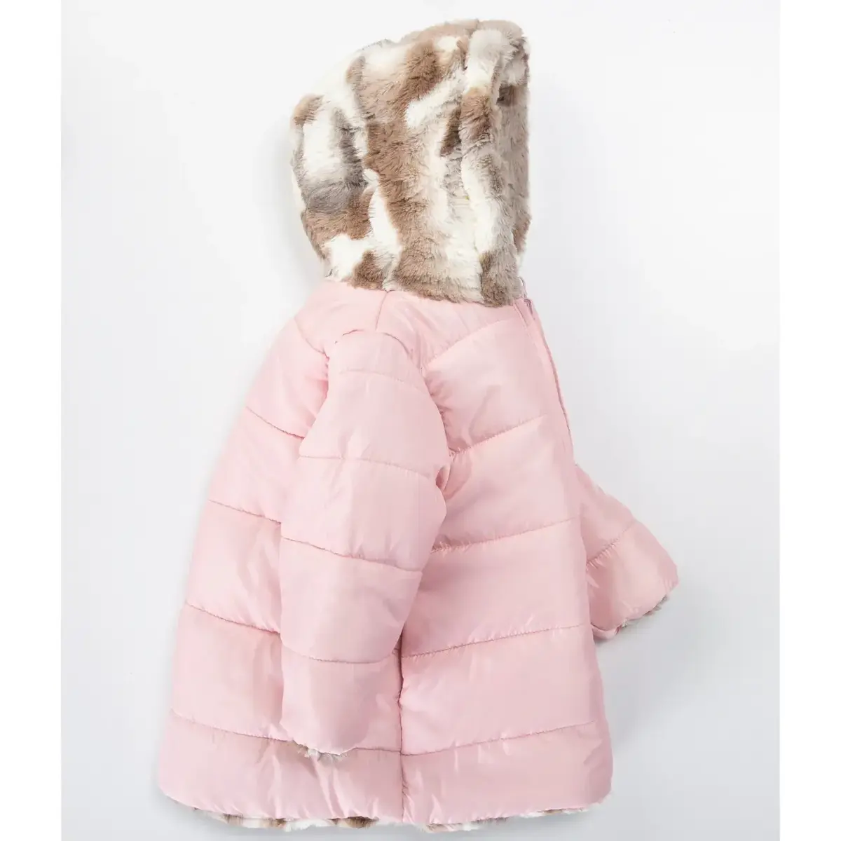 Midimod Kaban Çift Taraflı Pembe