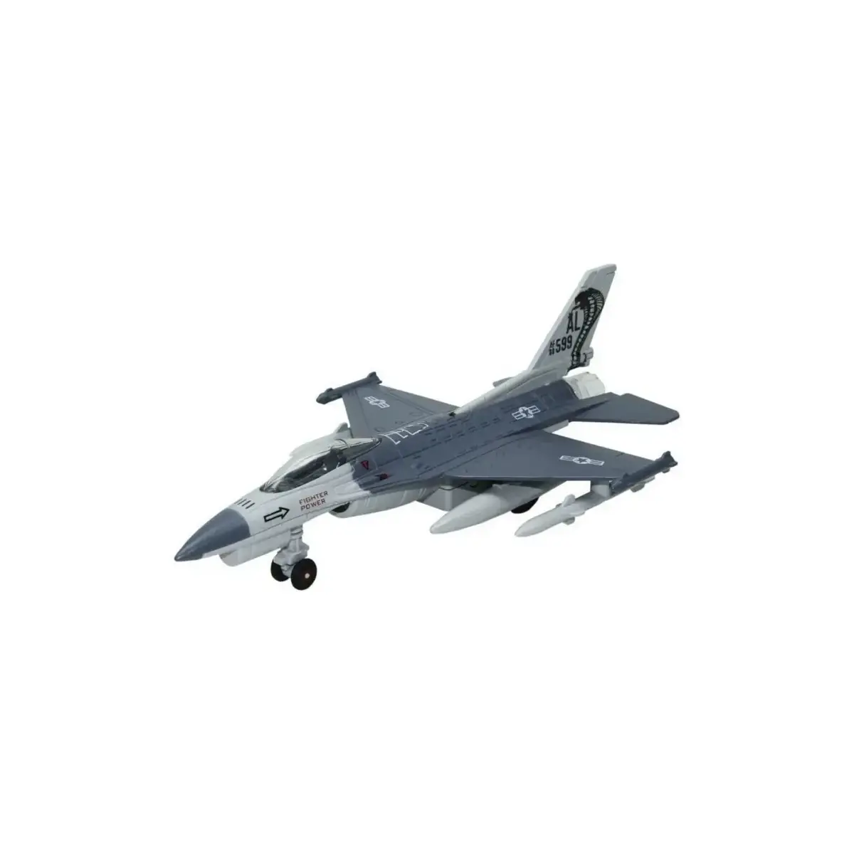 Vardem Çek Bırak AL-599 Metal Savaş Uçağı 1:72 