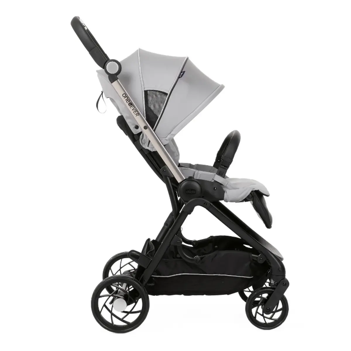 Chicco One4Ever Bebek Arabası Silver Leaf