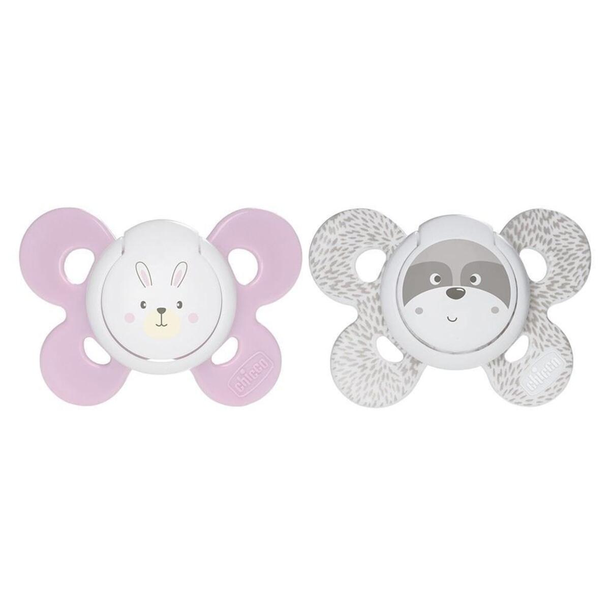 Chicco Physio Comfort Silikon Emzik 2li 0+ Ay Kız